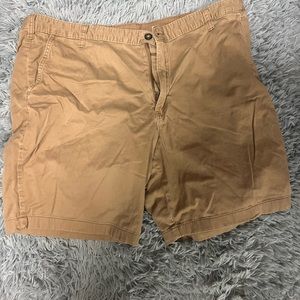 Tan Cargo Shorts